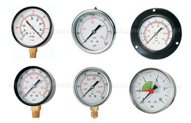 -76cmHG - 1500Psi 圧縮気圧計 40mm-150mm ダイヤルサイズ